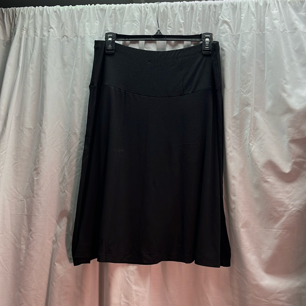 Black cotton skirt